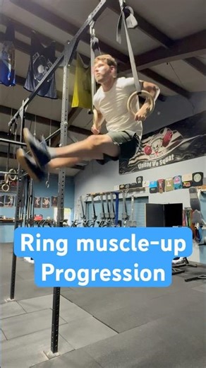 Muscle-up progression. How to go from the basics into a ring muscle-up #ringmuscleup