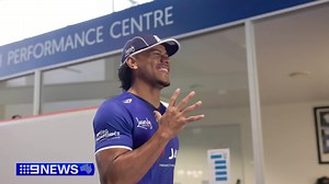 47K views · 1K reactions | #EXCLUSIVE: If you thought Stephen Crichton was a star before arriving at Belmore, the three-time premiership winner has declared he's ready to take his game to a whole new level. The high profile Bulldogs recruit is armed with a newfound belief he can bring Penrith's winning edge to his new club. #9News | 9 News Sydney | Facebook