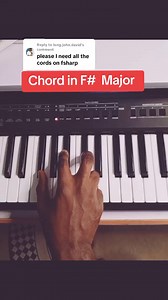 1.7K views · 25 reactions | Chords in F sharp major #piano #pianolessons #keyboardpiano #keyboardist #pianoteacher #foryourpage #goviralfacebook #foryoupagereels #LearnWithMiracle #fypシ゚viralシfypシ゚viralシalシ | Learn with Miracle | Facebook