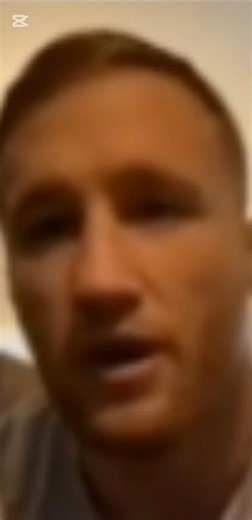 Insane Justin Gaethje Quote 🤯 #justingaethje #funny
