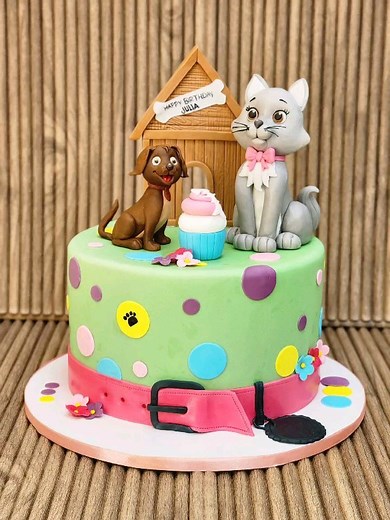 Cats and dog theme  We accept any types of cakes  #apolocake Choose apolo cake and make your special day amazing  Place your order =050 897 8475  #3dcake #fondantcakes #dubaicakelovers #amazingcakeideas #viral #dubai #burjkhalifadubai | Apolo cake | Facebook