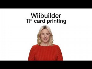 Wiibuilder Guide: How to Print with a TF Card
