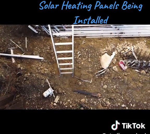 Installing solar heating panels for the pool & spa. #poolsolar #poolsolarthermal #poolsolarinstallation #poolconstruction #newpoolbuild #pooldesign #backyarddesign #backyardvibes #poolheating #solar #solarpower #backyarddesign #construction #backyardsohard #poolvibes #outdoorlivingspace