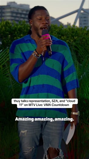 Thuy Explores Representation and 'Cloud 11' at VMA Countdown