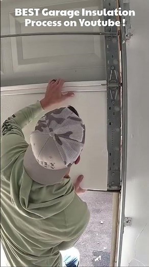 BEST Garage Insulation Process on Youtube !