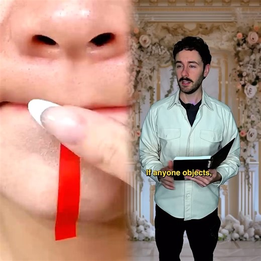 dramatically interrupting a wedding #loop