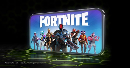 GeForce NOW Fortnite Mobile with Touch
