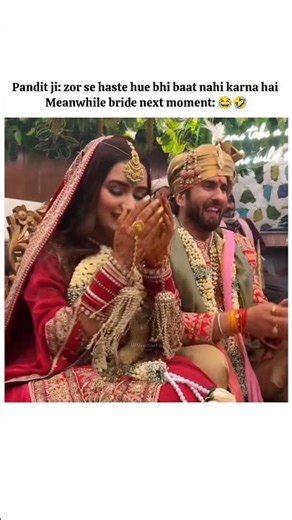 bride couldn't control her laugh 😂 #shortsfeed #shorts #viralvideo