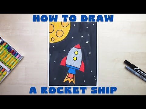 How to Draw a Rocket Ship