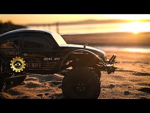 HSP VW Beetle Off Road ROCK CRAWLER - 1:10 Beach POLICE Patrol BuG