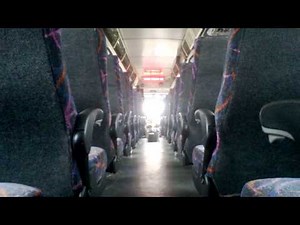 Interior NJT MCI Bus on 139 in Freehold NJ