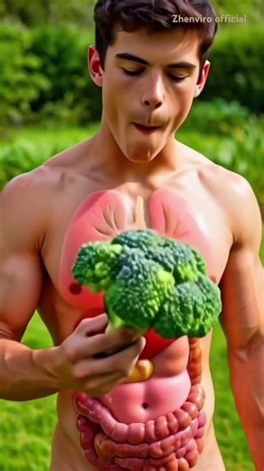 Watch How Broccoli Travels Through Your Digestive System | 3D Medical Animation 🥦