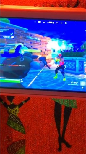 Nintendo switch lite Fortnite gameplay #fortnite #nintendo #nintendoswitch