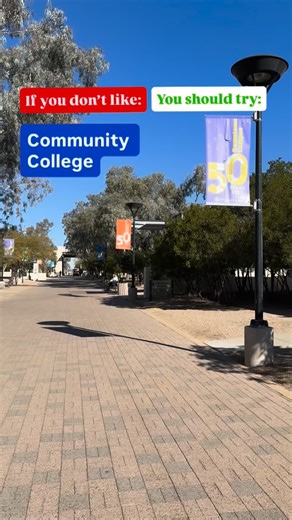 Hating on community college? So lame. What’s not to love about getting an affordable high-quality education, with an inclusive and supportive community, multiple convenient locations around town, and real career outcomes? Apply for Spring and Fall 2026 at Pima Community College! The application only takes minutes, but could be the start of a new life and a transformative journey. ⭐️ Pima.edu/apply #PimaCommunityCollege #TucsonArizona #SouthernArizona | Pima Community College