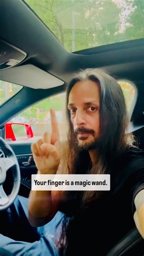 Dhieyo on Instagram: "Never Use This Mudra The Wrong Way,it’s a Magic Wand #lifestyle #spirituality #viralreels #travelgram #mindfulness #thirdeye #magic #mudra #love #abundant #positivity"