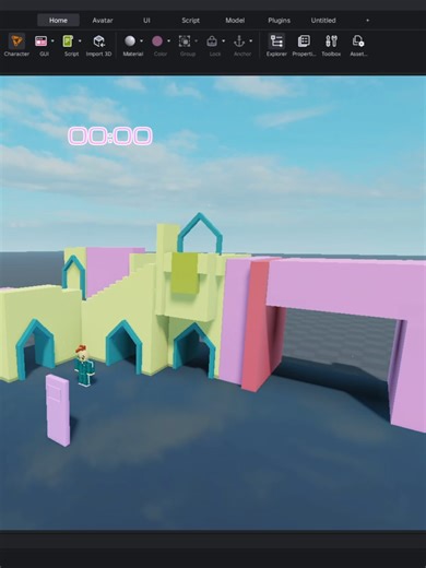 Squid Game Staircase Map Showcase in Roblox