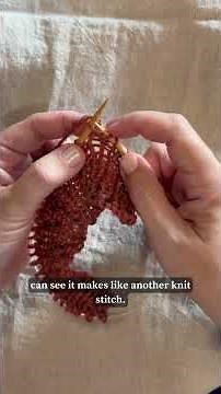 How to kfb - knit front and back - how to increase knitting stitch tutorial #knittingforbeginners