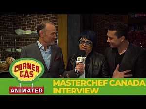 Masterchef Canada hosts Corner Gas Cast | Corner Gas Animated Season 1
