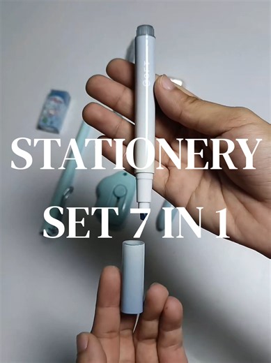 7-in-1 Stationery Set: School & Office Essentials