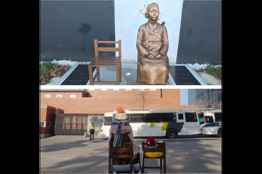 Statue of Peace - Comfort Women Memorial in Seoul - WWP