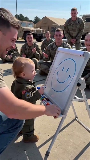 This Toddler in a Flight Suit Just Stole the Show! 😭✈️