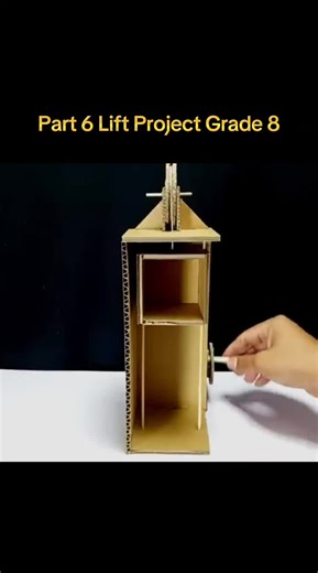Lift Project Part 6 Making DIY School Project #stem #grade8 #grade9 #grade10 #grade11 #grade12 #grade9 #grade7 #grade6 #grade4