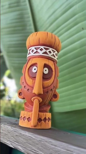 Tumbuna Tiki Mug by Joe Vitale