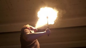 Artist Fire Show Breathes Huge Flame Stock Footage Video (100% Royalty-free) 1059829301 | Shutterstock