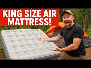 Self Inflating Air Mattress Review – Perfect for Camping & Overnight Guests! #airmattress