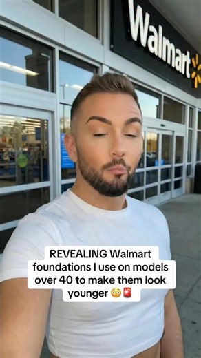 REVEALING Walmart foundations I use on models over 40 to make them look younger 😳🚨 #foundation #makeup #walmartfinds #fyp #usa | K.beauty