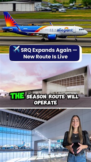 SRQ Expands Again — New Route Is Live