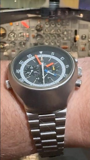 Why I'm Obsessed With This Big Pilot Watch #omega #pilotwatch