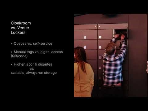 Cloakroom vs Venue Locker Comparison
