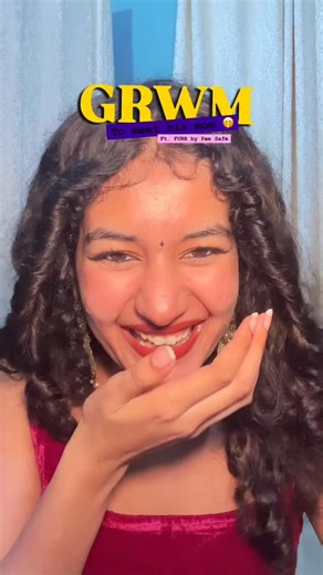 Anshita Tripathi ⁷🧋 on Instagram: "Comment ‘GRWM’ to get the products link in your dms!! . . . . . [makeup, grwm, products, recommendations, recs, furr by peesafe, face razor, acne patch, nose strip, get ready with me, desi look, lohri, fit check, lohri outfit, women, hair, kajal, lipstick, curly hair, girls, skin prep, skincare, ethnic wear] #ethnic #grwm #curlyhair #desi #women"