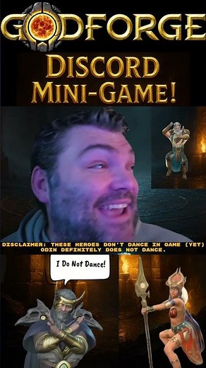 Godforge Discord Mini Game - COME PLAY TODAY! #Godforge #Fateless #FatelessGames