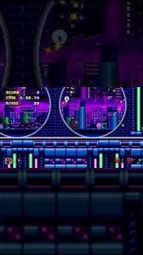 Sonic Megamix Mania, Starry Night Zone #sonicmaniaplusmod #sonicmania #sonicthehedgehog #mods #sega