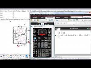 Kirchhoff TI-Nspire copy paste