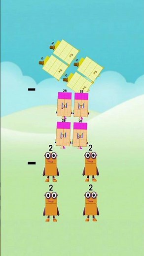 triple numbers subtraction #learntocount #shorts #mathforkids