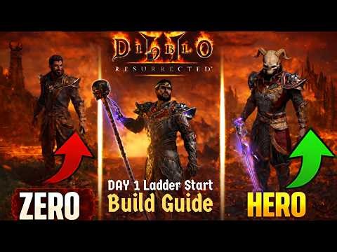 The BEST Ladder Starter? DELETE HELL on a Budget! | "DEMON BOMBER" Build Guide D2R S13 RotW