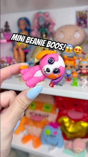 Mini Beanie Boos!😱😍 #beanieboos #toys #cute #funny #viralshorts #beanieboo