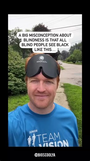 Legal Blindness Definition : 1) a visual acuity of 20/200 or less in the better-seeing eye with best correction 2) OR a visual field of 20 degress or less (tunnel vision) in the better seeing eye. - - - Blindness is a spectrum! And not all or nothing. Everyone’s experience with vision loss is different and unique. - - - Video Courtesy: @blindonthemove #blind #VisuallyImpaired #EyeDisease #Vision #awareness
