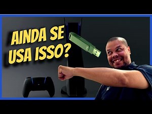 Como transferir imagem ou vídeo para seu PS5 com o pen drive