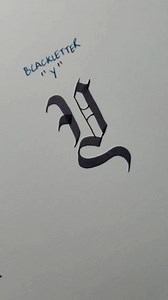 How to write in Gothic Calligraphy Uppercase letter Y #lonecalligraphy #shortsvideos #reelsviralシ #viralvideochallenge #calligraphy #LA #viralvideos #artist #art #lettering | Lone Calligraphy