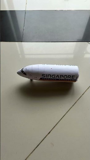 Paper model Singapore airlines Boeing 787-10 Dreamliner 9V-SCK