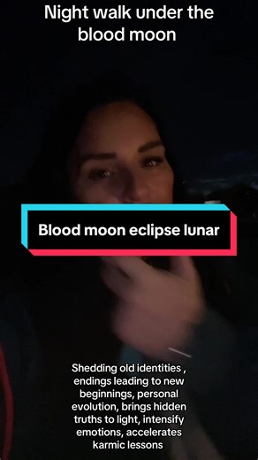 Blood moon, eclipse lunar , #shedding #sheddingseason #newbeginning #2026