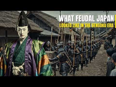 What Feudal Japan Looked Like in the Sengoku Era (1467–1615) | AI Reconstruction