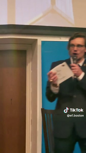 Ms & Mr EF Universe, our first ever pagent at EF Boston! Particpants shared their impressive knowlage, talents, and style with the crowd but only 2 could wear the crown. 👑👑 #efboston #boston #ef #eflife #livethelanguage #studyabroad #efdaily #talentotiktok