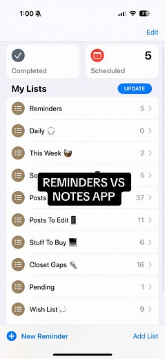 Reminders vs Notes App: Your Organization Guide