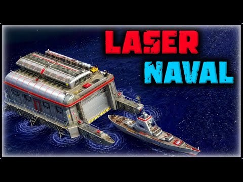 Command & Conquer: Generals - Zero Hour - Laser Warship (Contra X Naval)