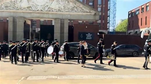 Unwavering Dedication: Stunning Parade by British Veterans: Thank You...